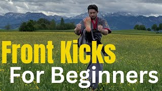 How To Do A Front Kick For Beginners: Proper Technique & Anatomy Explained