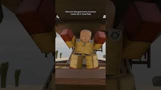 Dead rails animation pt 5 | When the Strongest Anime Character Carries Me in Dead Rails