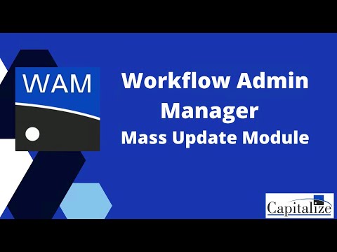 Mass Update in Alteryx with Ease using WAM