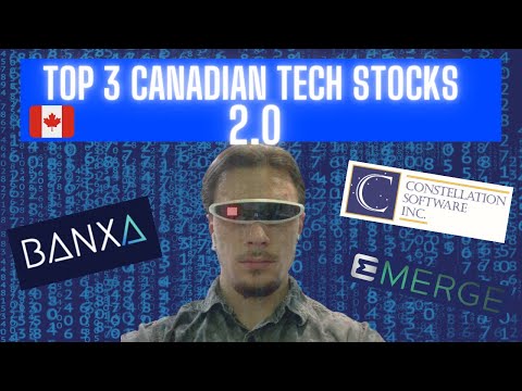 Best Canadian Tech Stocks 2.0 (2021)