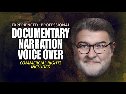 Deep, Professional Narration for your Nature, Historical or Science Documentary