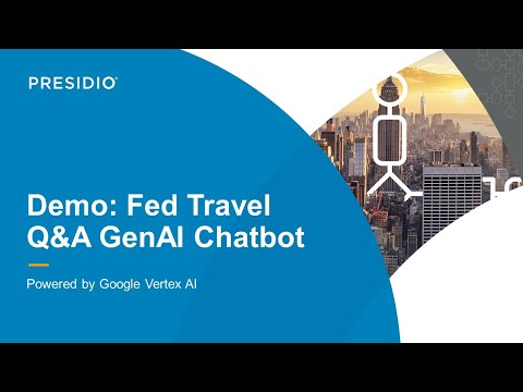 GenAI QA Travel Policy Chatbot powered by Google Vertex AI
