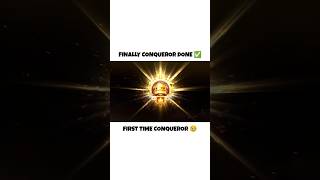 CONQUEROR DONE ✅🥹 bgmi #pubgm #bgmisquadwipe #battlegroundgameplay #viral #gaming
