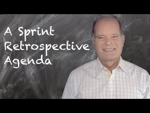 038 A Sprint Retrospective Agenda