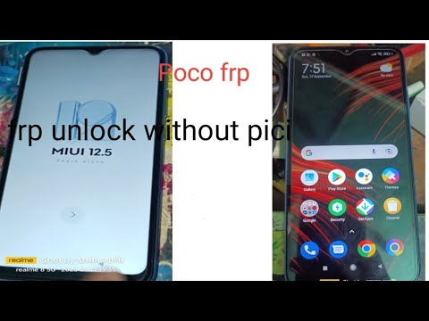 Poco c31 frp bypass #google account  remove