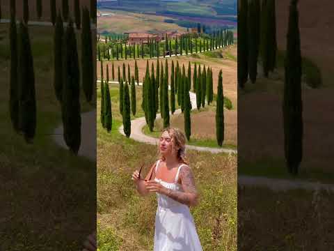 When the dream becomes reality 🥹🌳🇮🇹 #italy #travel #shorts #tuscany