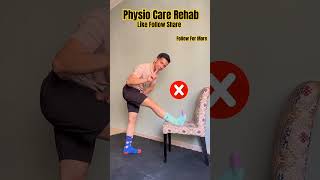 Hamstring Pain Relief ! stretch it the proper way ! ✅️ 👍|| #hamstring #stretch #painreleif #trending