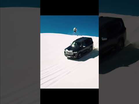 Best  Playground  Ever  #TOYOTA #LandCruiser300 #SUV #Sandboarding #toyota #automobile #car
