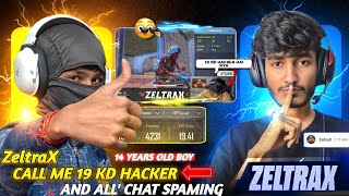Zeltrax CALL ME 19 KD HACKER|? | HIGHEST KD KID PLAYER IN THE WORLD 😳 #bgmi