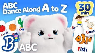 ✏️(30 MIN) ABC Dance Along A-Z Compilation l Badanamu Nursery Rhymes, ABC Songs, Kids Songs