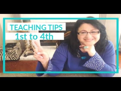 3.2 What to Teach & When to Teach It. 1st to 4th Grade (with printable)