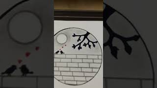 DIY Beautiful drawing #diy #drawing #craft #ytshorts #shorts #diycrafts #diydrawing