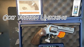 Colt Python unboxing and first impressions