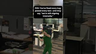 Meanwhile, I'm just here like 🤖😂 #AImemes #TechHumor #DevLife #InternalAlignment #JustDoIt #BadassAI