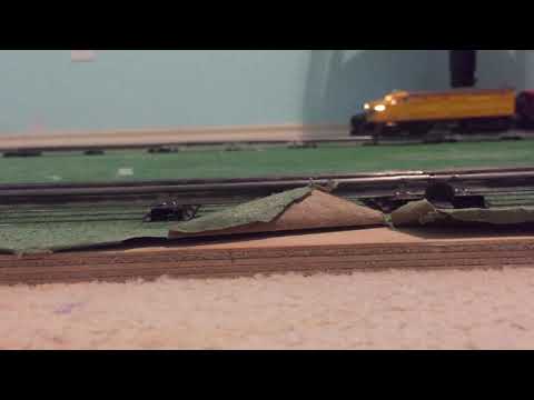 running the model train