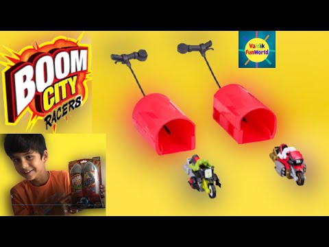 Boom City Racers | Unboxing  |kids Video about Race Car | Toy Reviews