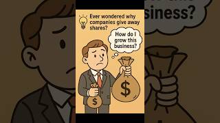 Why Do Companies Issue Shares? 🧠 #shorts #stockmarketbasics  #learntoinvest