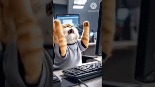 cat developer #shorts #reel #ai #animation #reels