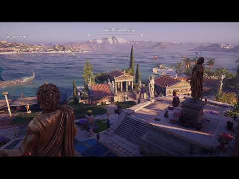 Temple of Apollo on Delos - Ancient Greek Ambience - Assassin's Creed® Odyssey ASMR