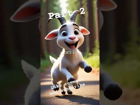 Chalak Bakri aur dhurt bhediya part 2 #storytime #storytimeanimation #goat #funtime #bhediya