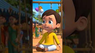गाय और खोया हुआ बच्चा 👶🐄 #shortvideo #animation #viralvideo