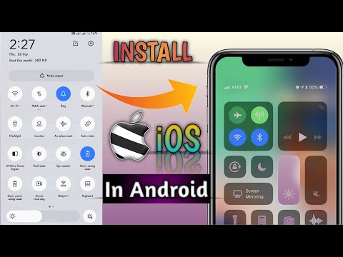 Android phone ko iphone kaise banaye || how to install ios in android