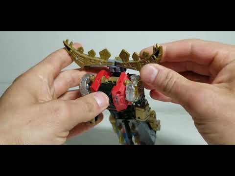 Transformers power of the Primes Dinobot snarl toy review