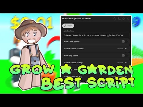 Grow A Garden Script Gui / Hack (Auto Plant Seeds, Auto Buy Seeds, Auto Collect Plants & MORE!)