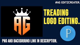 logo editing in pixellab | trending instagram logo editing | in Marathi