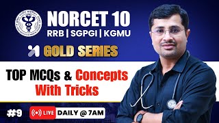 NORCET 10 Preparation | RRB | SGPGI | KGMU & CHO Exams 💛GOLD Series | Himmat Sir