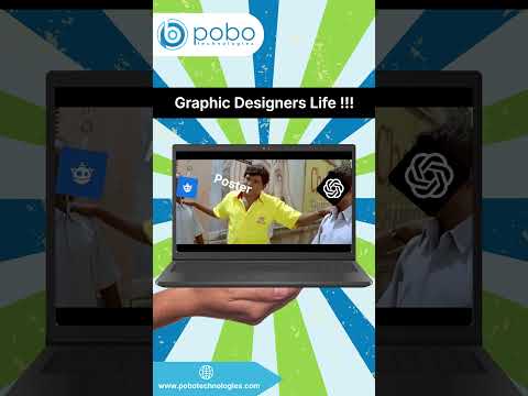 Graphic designer’s life be like… 🎨😂 #pobotechnologies #graphicdesigner #qpobo #trichy #software