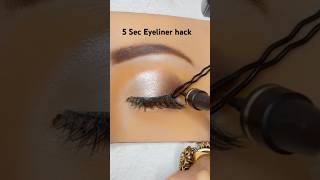 Eyeliner hack tutorial for beginners😻👍#shorts #eyelinerhack #tutorial
