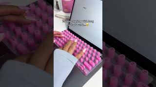 Have You Seen a Keyboard Like This?💅 #nails #longnails #keyboard #nail #shorts