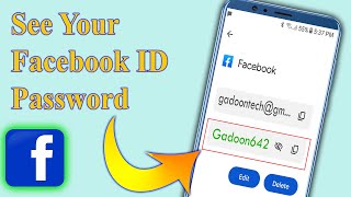 Facebook password recovery 2022 | See your Facebook Password | How to find Facebook Password
