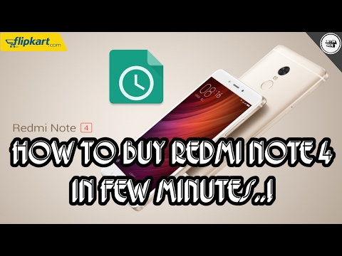 how to buy Redmi Note 4 in Android phone on few minutes must watch..!