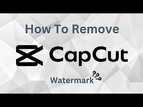 How to to remove CapCut Watermark (100% Working) at the top of video for free