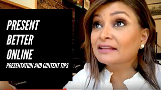 How To Give An Online Presentation | Tips For Online Presentations | Presenting Online
