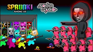 Among Us VS Front Man in Squid Game 2 x Incredibox Sprunki | Among Us Funny Animation