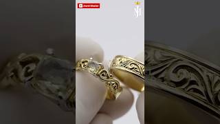 Ring making #goldjewellery #goldringmaking