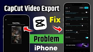 📲Capcut video export problem in iPhone | Capcut video export nahi ho raha hai in iPhone