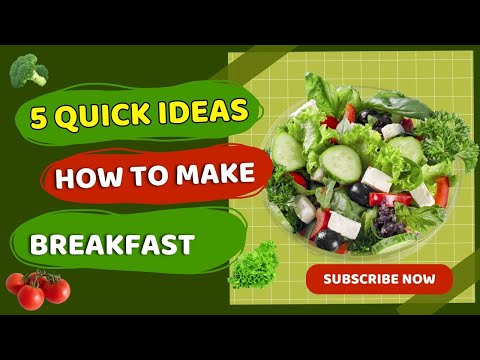 5 Quick & Easy Healthy Breakfast Ideas! (2024)