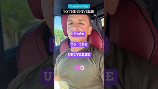 I CRACKED A CODE TO THE UNIVERSE #spiritualsuccess