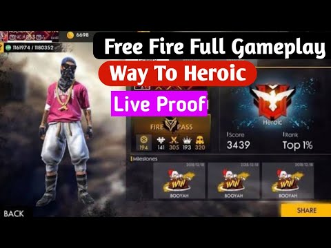 Live Free Fire Gaming 1st Time On Yuvi Techbuzz || Way To Heroic😲 || Yuvi Techbuzz