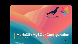 MariaDB Database Configuration in AlmaLinux 9.2 (Vol.4)