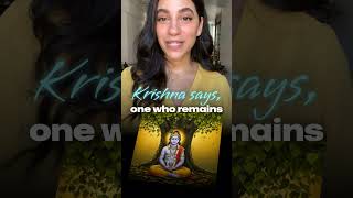 How to Stay Calm in a Chaotic World | Ancient Bhagavad Gita Wisdom 🧘 #motivation #ancientwisdom