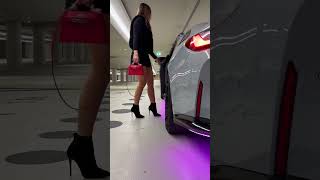 BMW M4 Competition in Parking Garage
