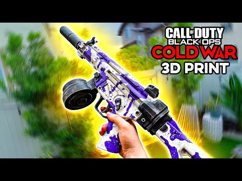 Making a Black Ops Cold War MP5 (Call of Duty Guns IN REAL LIFE)