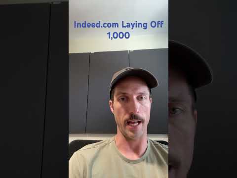 Indeed Eliminating 1000 Staff Members. #layoffs #techindustry #techlayoffs