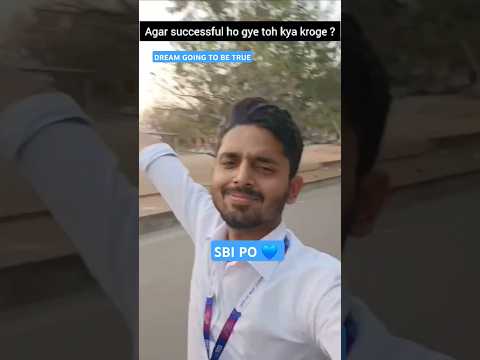 DREAM✨️COMING TRUE🔥 SBI PO 💙 #sbipo #bankpo #ytshorts #viralshorts #ibps #bankexam