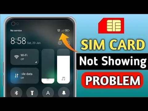 Sim not showing 2025 | Sim card Not Showing | No Service Problem | Airtel Network Blank Problem